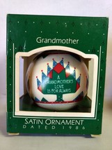 Hallmark Ornament 1986 - Grandmother - £11.75 GBP