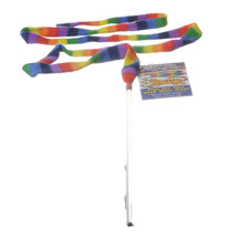 Rainbow Charmer Cat Toy Wand by Cat Dancer - £6.27 GBP+