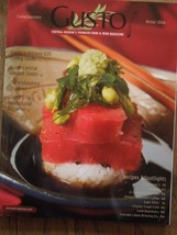 Gusto Winter 2006 Central Oregon&#39;s Premiere Food &amp; Wine Magazine [Paperb... - $2.76