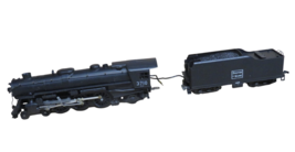 HO Steam Locomotive Engine &amp; Tender 3710 Boston Maine - NICE - $74.25
