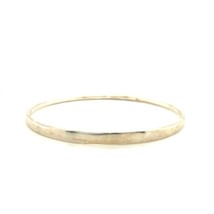 Vintage Sign Sterling Robert Lee Morris Hammer Works Modernist Bangle Bracelet 8 - £68.32 GBP