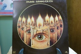 STRAWBS - Burning For you (1977 Oyster Records OY-1-1604 Vinyl LP)w/Lyri... - £10.86 GBP