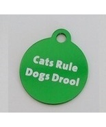 Cat Id Tag With FUNNY Sayings Free Personalized Engraving on the Backsid... - £2.34 GBP