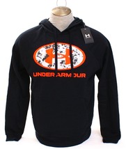 Under Armour Black UA Rival Fleece Logo Hoodie Hooded Sweatshirt Men&#39;s M... - £50.18 GBP