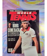 World Tennis Magazine January 1991 Issue Bjorn Borg Cover - €12,83 EUR