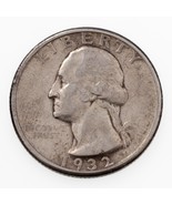1932-D 25C Washington Quarts Extra Fin XF État, Certains Léger Tonifiant... - $322.97 CAD