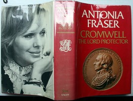 Vntg 1973 Hcdj 1st Prt Antonia Fraser Cromwell: The Lord Protector Virgin Queen - £18.35 GBP