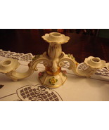 Desden candelabra, tree branches,  hand decorated with applied flowers - €108,07 EUR
