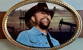 TOBY KEITH Country Music Photo  Epoxy Photo Music Buckle - £14.20 GBP