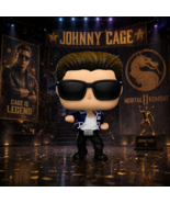 Funko Pop! Movies Johnny Cage (Mortal Kombat II) (2026) Vinyl #1958 w/ P... - $19.99