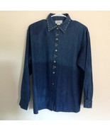 A Country Western  long sleeve jean shirt from Laura Michelle, size 8 - £21.78 GBP