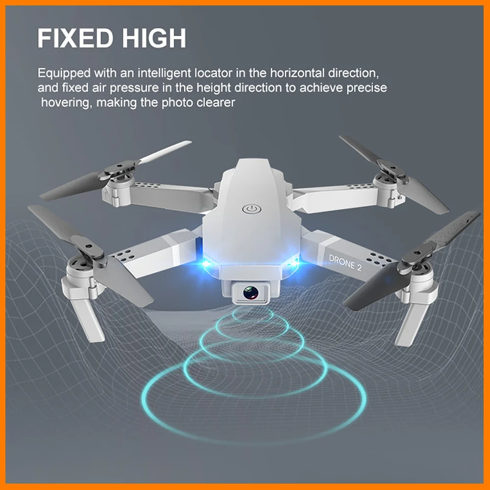 RC Drone Quadcopter Uav Wifi Fpv with 4K Professional Camera Aerial Phot... - £50.39 GBP+
