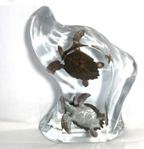Kitty Cantrell 3D NEPTUNES CHILDREN Genesis Ltd Ed Turtle Sculpture 340/... - $346.50