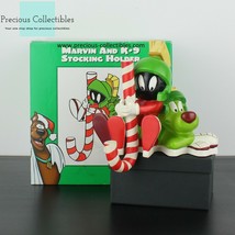 Extremely rare! Marvin the Martian with K9. Sock holder Statue for Christmas. Co - £259.74 GBP