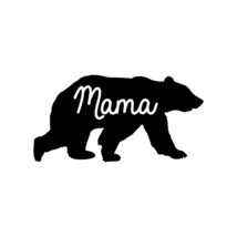 MAMA BEAR Vinyl Decal Sticker - Grizzly Black Kodiak Mother Mom - £3.94 GBP+