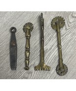 Vintage Pizza Slicer Cutter Lot Germany Unmarked CV JD - $405.97 MXN