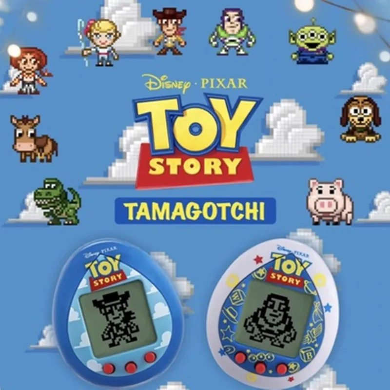 Bandai Mini Tamagotchis Electronic Pet Machine Disney Toy Story Woody Buzz - $85.91