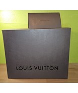 Authentic Louis Vuitton LV Empty Gift Storage Box Only XL 17x13.5x10 &amp; C... - €75,23 EUR