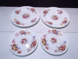 4 Plts Aynsley Summertime Fine English Bone China - 2 plts 8 1/4&quot; &amp; 2 pl... - £23.50 GBP