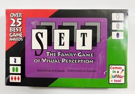 SET The Family Game of Visual Perception Card Game 1991 (BRAND NEW SEALED) - £7.91 GBP