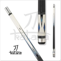 Katana KAT03 Cream with Black Cue Pool Cue w/ Joint Protectors &amp; FREE Shipping - £527.45 GBP