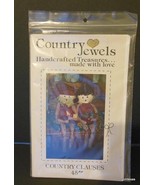 Vintage Country Jewels Pattern for Country Clauses Santa Clause  New - £9.78 GBP