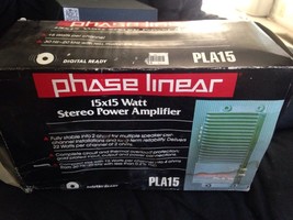 Phase Linear PLA15 Car Stereo Power Amplifier -SHIPS N 24 HOURS-BRAND New - £149.84 GBP