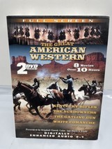 The Great American Western 2-Dvd Set 8 full-length movies Roy Rogers - GOOD - £6.89 GBP