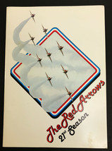 Vintage 1985 The Red Arrows Royal Air Force 18 Page Program Brochure - £16.83 GBP