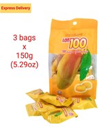3 x 150g(5.29oz) Lot 100 Mango Gummy Sweet Candy Express Shipping - £23.03 GBP