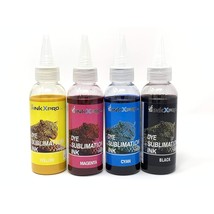 INKXPRO 4 X 100ml Professional True Color Sublimation Ink Refills for EcoTank pr - £44.05 GBP
