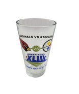 NFL Super Bowl XLIII Cardinals Steelers Beer Tumbler Tampa Bay Favorite ... - £8.57 GBP