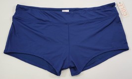 L) Woman Cole of California Navy Blue Swim Shorts Bottom 20W - $19.79