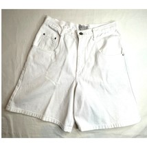 Arizona Jean Company Shorts Women Size 8/10 White Denim Grandmacore Y2K ... - $8.60