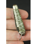 vintage 1960&#39;s pocket knife HAMMER BRAND USA small marbled ESTATE SALE - $553.22 MXN