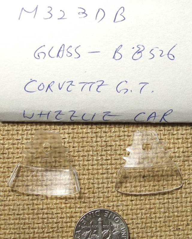 Primary image for 1975-1983 TYCO Corvette GT Slot Car Clear WINDSHIELD