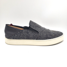 VINCE Garvey Slip On Sneakers Gray Tweed &amp; Leather (Men&#39;s US Size 9.5) - $24.70