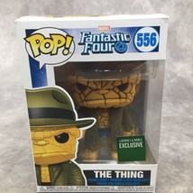 Funko Pop! Fantastic Four #556 The Thing -Barnes &amp; Nobles Exclusive Bobb... - £15.49 GBP