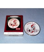 Hallmark 101 Dalmations Holiday Wishes 1996 Collector Plate Ornament WXI... - $6.00