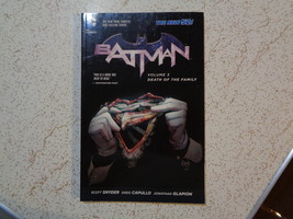 Batman: Volume 3 Death iof The Family by Scott Snyder Trade Paperback TP... - £9.05 GBP