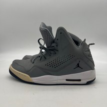 Jordan SC-3 629877-024 Mens Gray White Lace Up High Top Basketball Shoes Sz 9.5 - £39.14 GBP