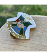 Lions Club Lapel Pin Fonda Fultonville 1-1/4&quot; - $31.17 CAD