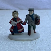 Dept 56 Vision of a Christmas Past - Two Young Travelers Loose Figurine ... - $11.88