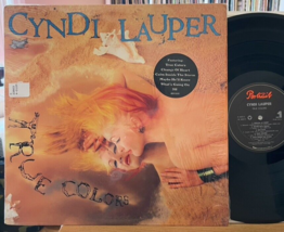 Cyndi Lauper True Colors Vinyl LP Portrait OR 40313 Change Of Heart 1st Pressing - $21.99