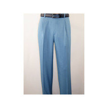 Men 2pc Walking Leisure Suit Short Sleeves By DREAMS 255-11 Solid Sky Blue image 3