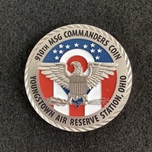 Air Force Challenge Commanders Coin 910th Mission Support Group Youngsto... - $24.70