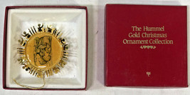 Vintage Hummel Gold Christmas Ornament Collection Praise To God - £23.12 GBP