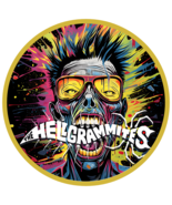 &quot;The Helgrammites&quot; Punk Zombie Sticker - €0,83 EUR