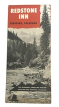 1940s Redstone Inn Travel Advertising Brochure Redstone CO John Schutte ... - $16.88