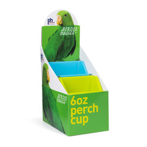 Prevue Birdie Basics 6 oz Perch Cup for Birds 36 count (3 x 12 ct) Prevue Birdie - £94.30 GBP
